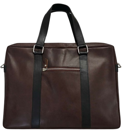 Genuine full-grain leather bag by SolviCraft Leather India