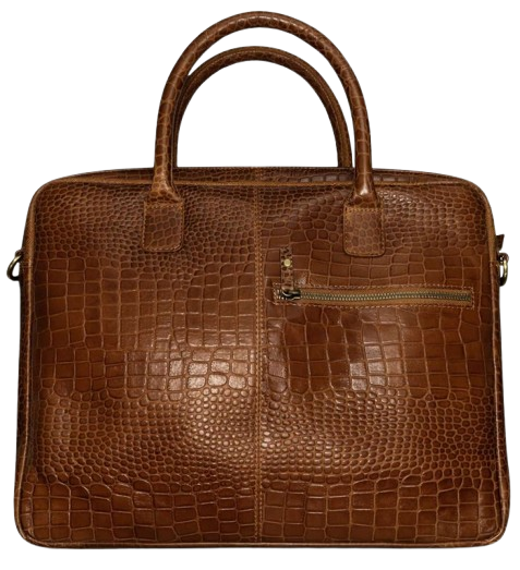 Genuine full-grain leather bag by SolviCraft Leather India
