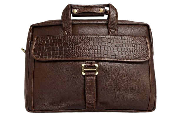 Genuine full-grain leather bag by SolviCraft Leather India